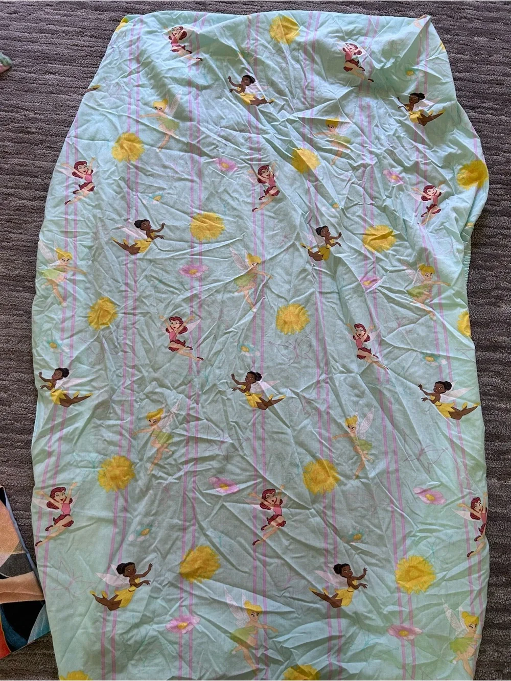 Y2K Disney Fairies Toddler Bedding Set